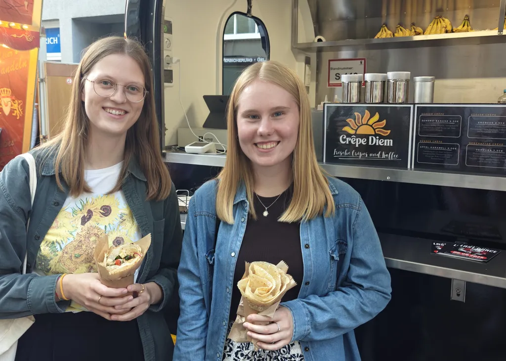 Foto von Crêpe Liebhaberin